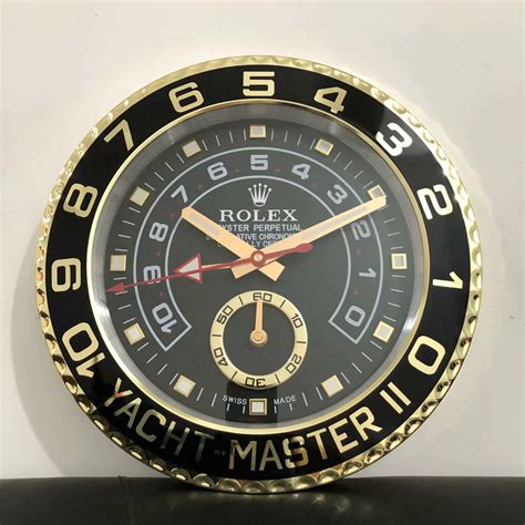 rolex wall clock replica ebay|rolex wall clocks cheap.